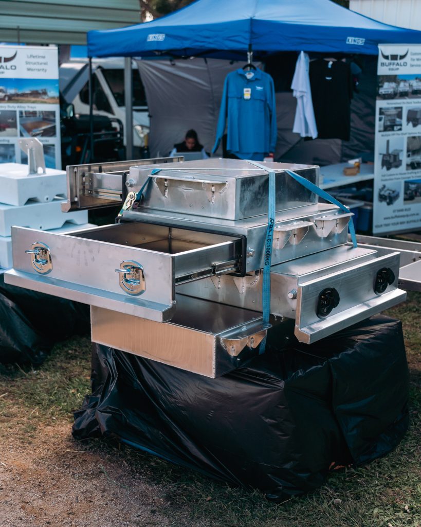 Trundle Drawers on display at farm fest